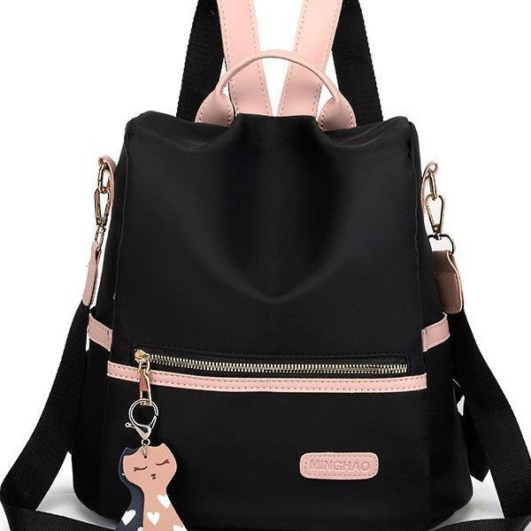 Lightweight backpack made of oxford fabric for travel