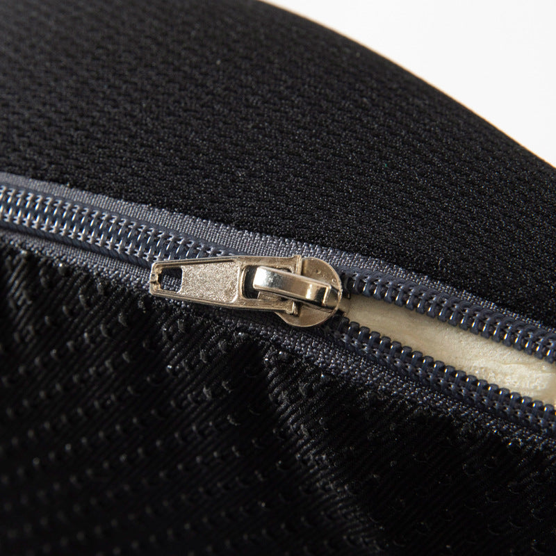 Ergonomic seat cushion with memory foam