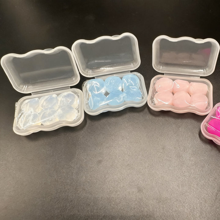 Silicone earplugs for sleeping and noise reduction