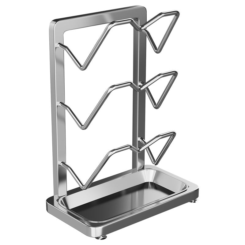 Stainless steel pot lid holder, multi-layer