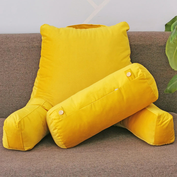 Reading cushions with removable cover, 80 × 67 × 35 cm