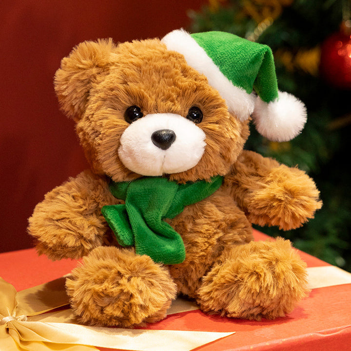 Christmas plush toys and cushions