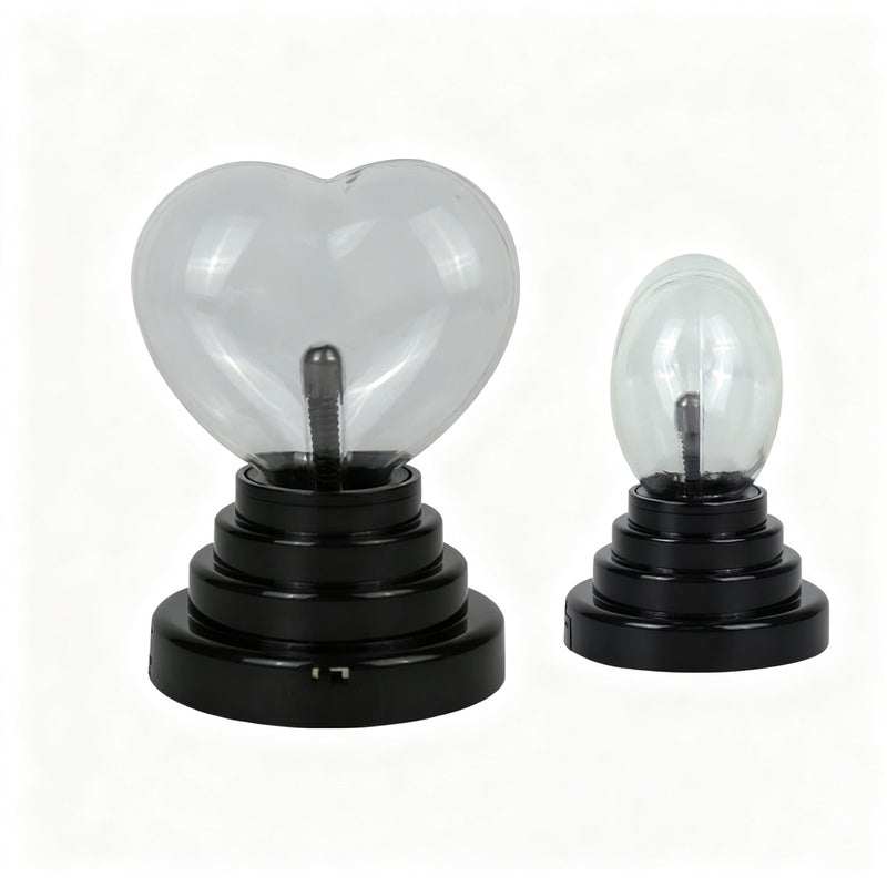 Plasma ball lamp, glass, 105×145 mm