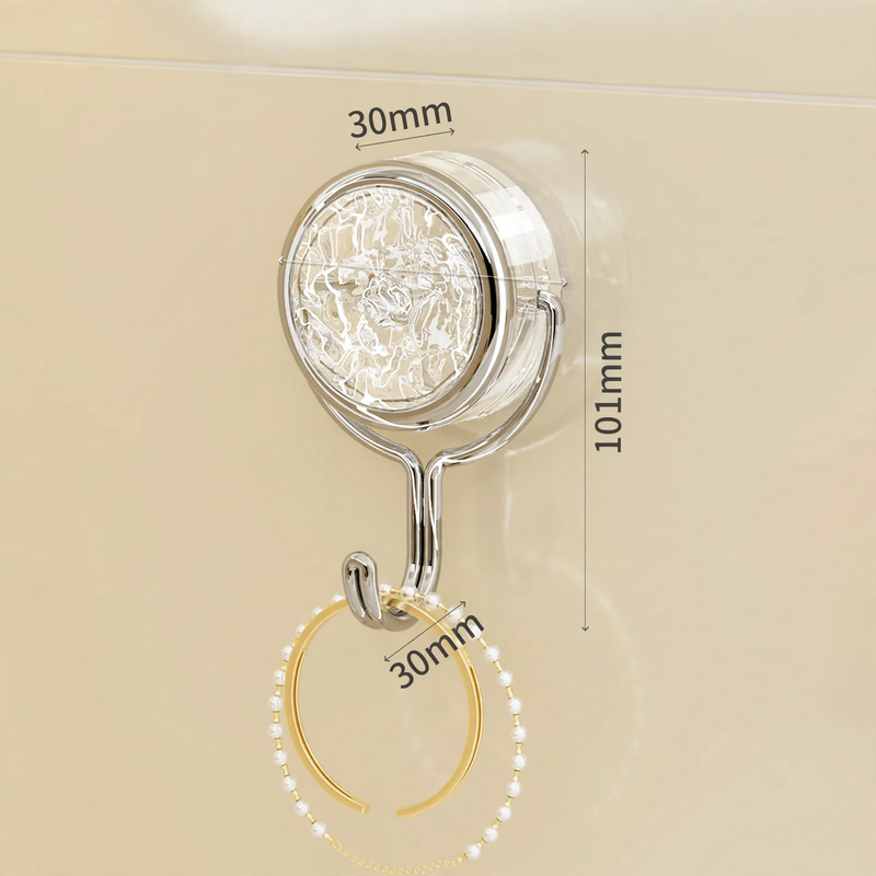 Suction Cup Wall Hooks Without Drilling, Nordic Design