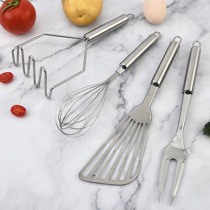Stainless steel hand whisk