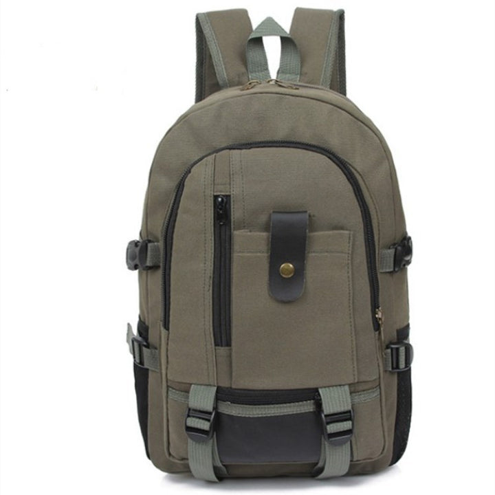 Canvas backpack, large and versatile