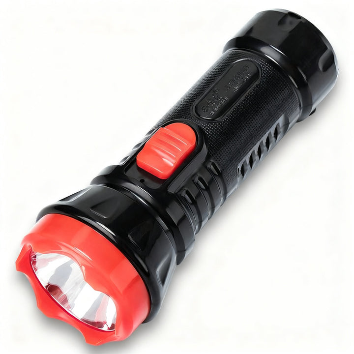 LED flashlight, rechargeable, 13–29 cm