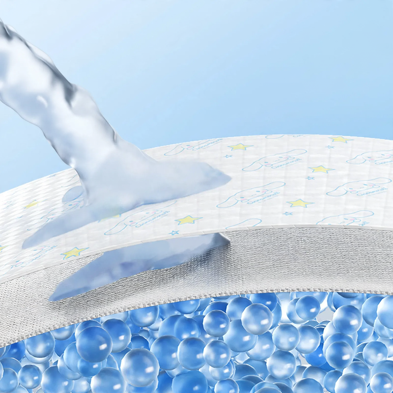 Absorbent diapers for pets