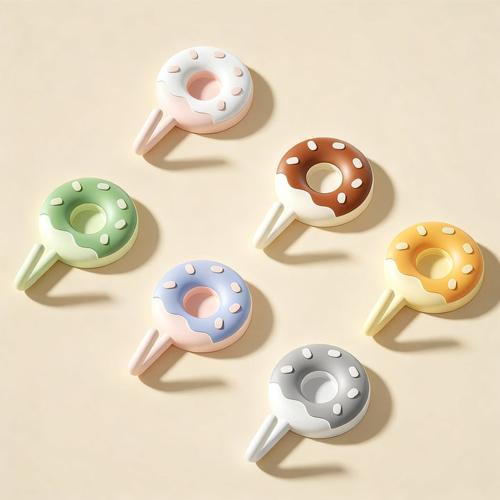Self-adhesive wall hooks without drilling