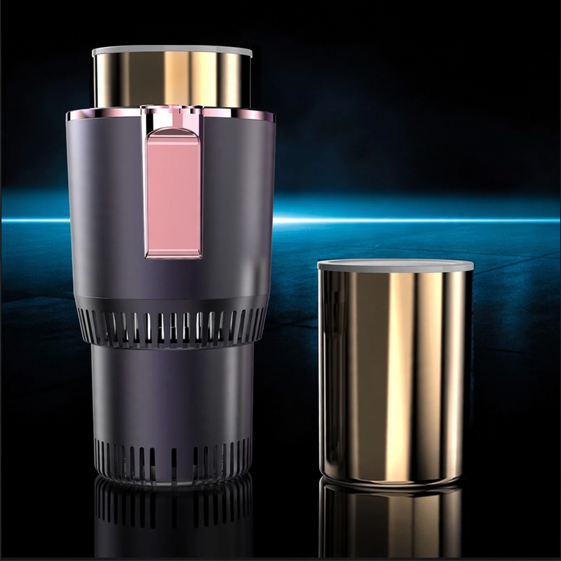 Intelligent cooling and warming bottle, stainless steel, model K63