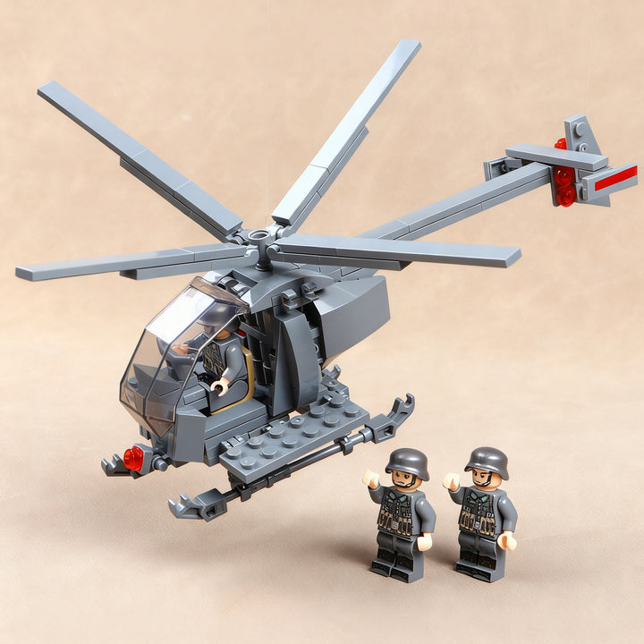 Military building blocks, small parts set