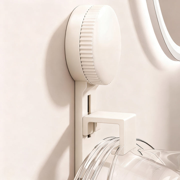 Suction cup sink hook, wall mountable