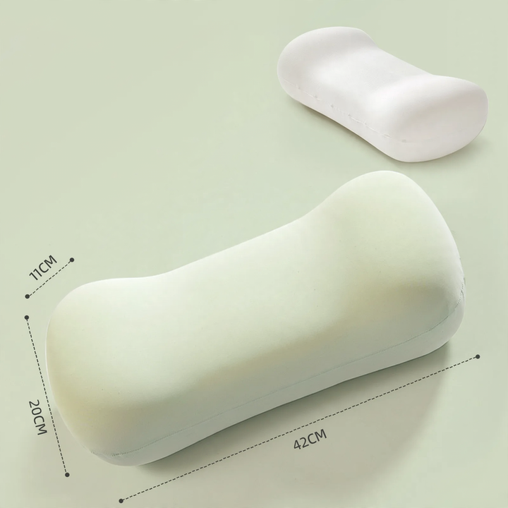 Portable neck pillow with memory foam