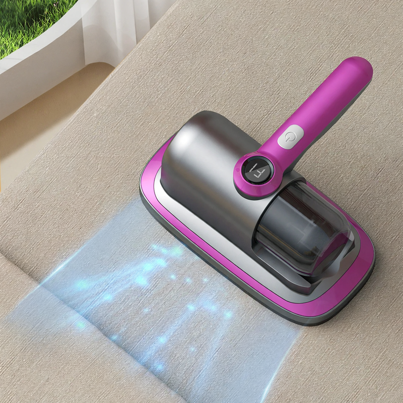 Battery mite remover with UV disinfection