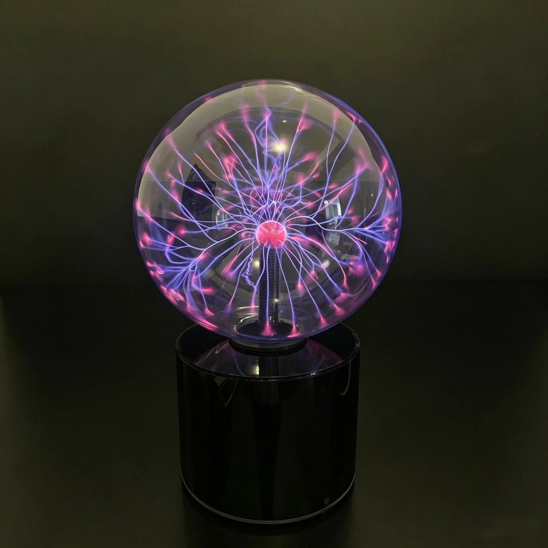 Plasma globe light, 30 cm, red