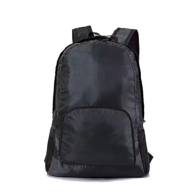 Foldable travel backpack made of polyester, 20-35 L