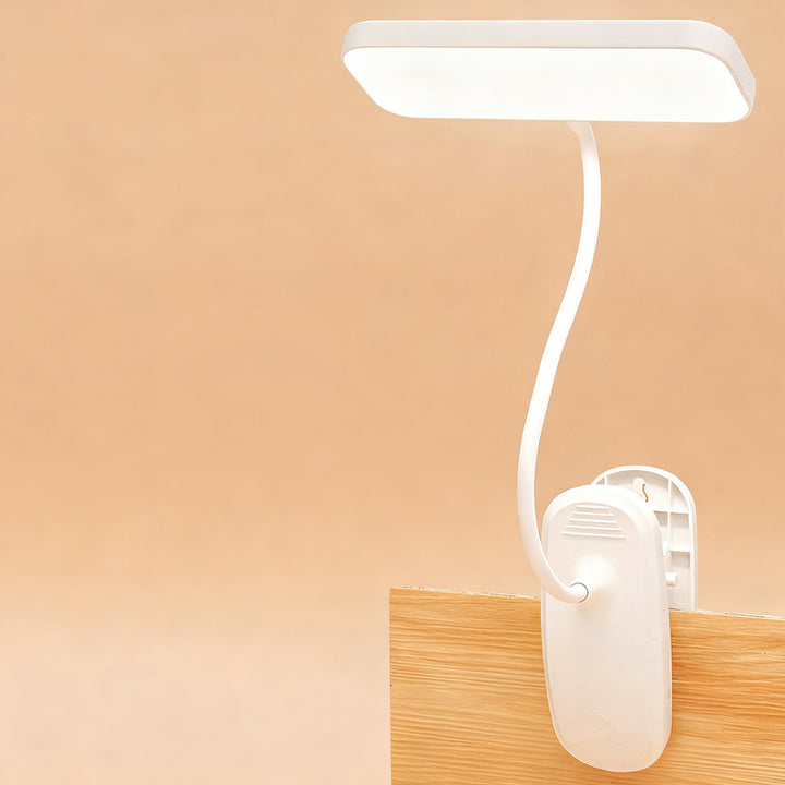 LED clamp light with support function