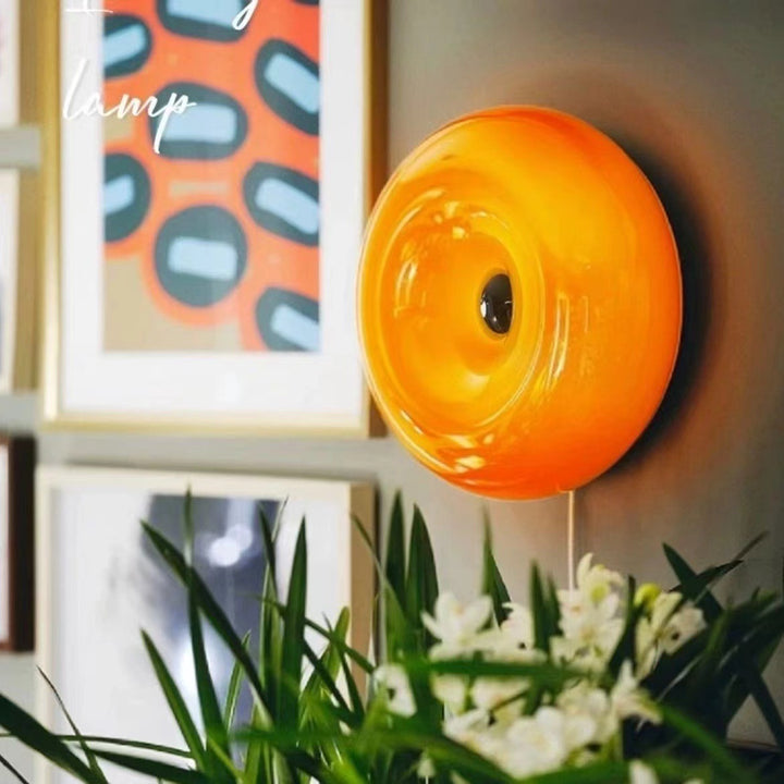 Donut wall and table lamp, model ttq001, touch switch