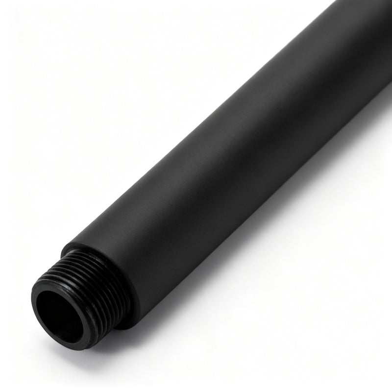 Stainless steel shower extension tube, 30 cm