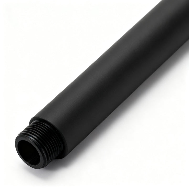 Stainless steel shower extension tube, 30 cm