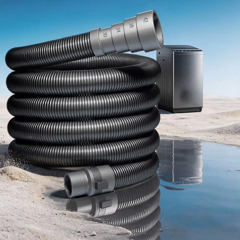 Drain hose for washing machines, PE-RT