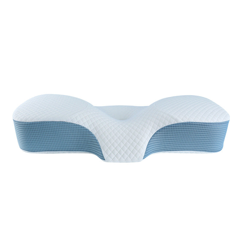 Ergonomic neck support pillow made of memory foam