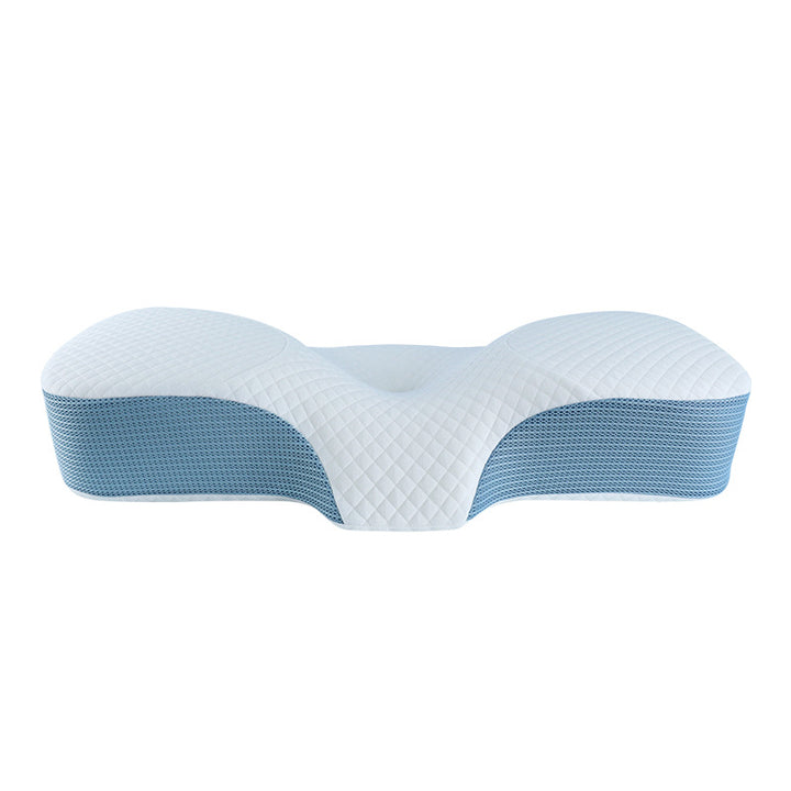 Ergonomic neck support pillow made of memory foam