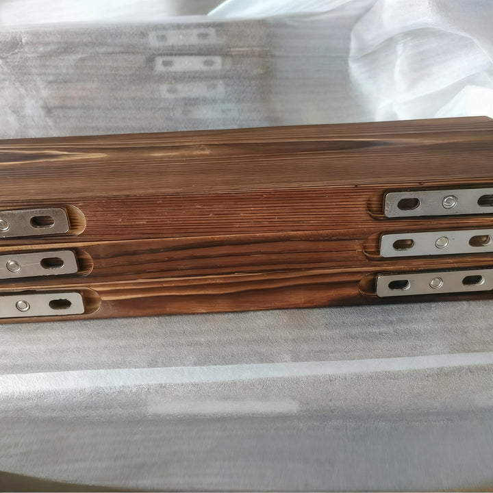 Wooden wall shelf, floating