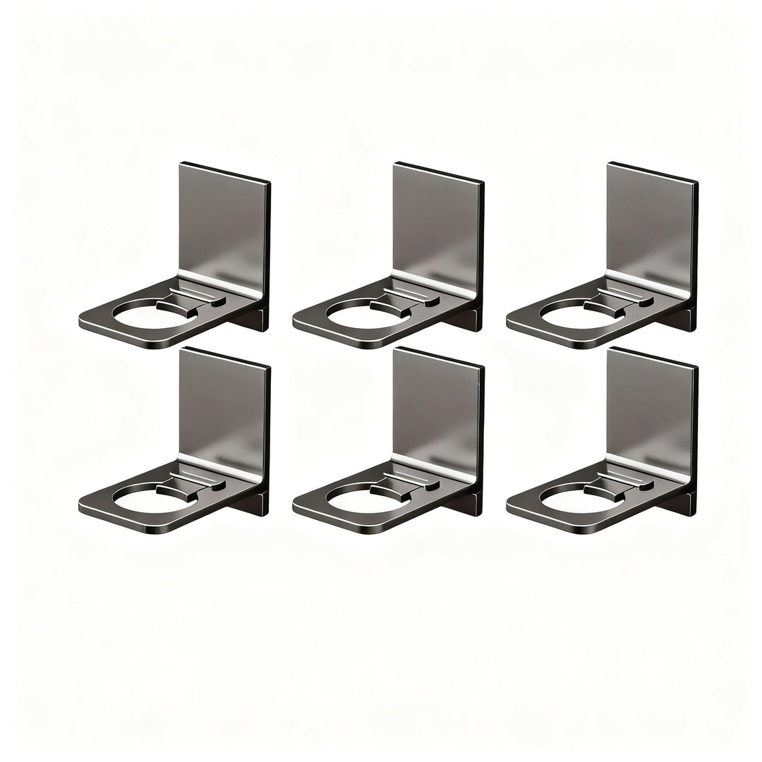 Adjustable bathroom shelf made of aluminum