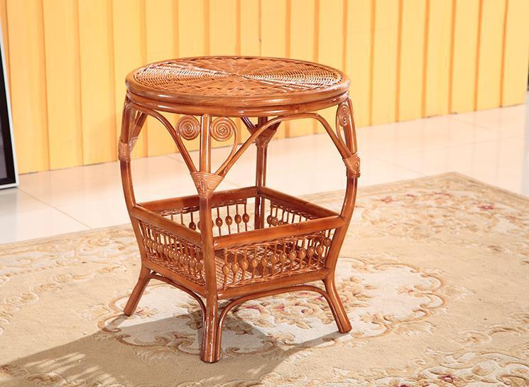 Rattan rocking chair, country style