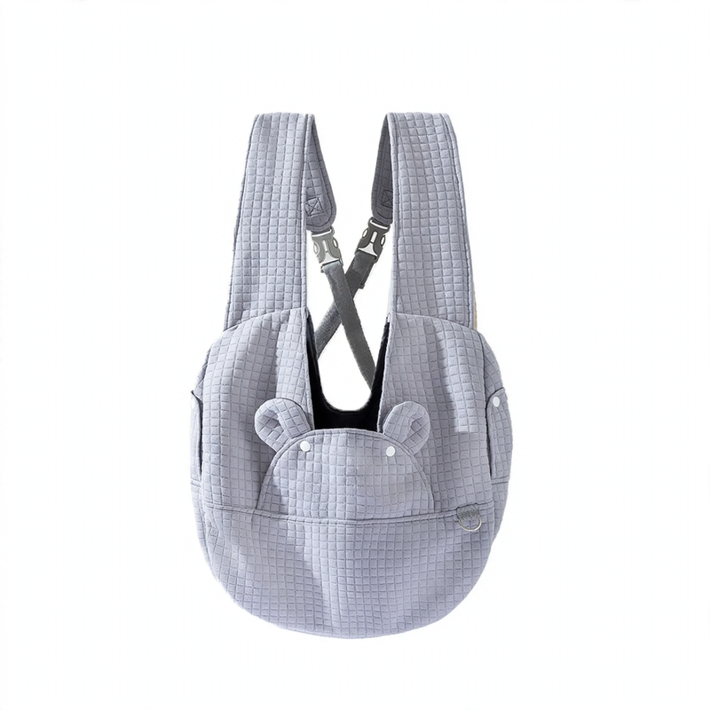 Portable pet carrier bag, bear shape