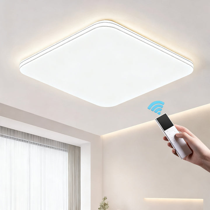 LED ceiling light round 40 cm, modern, dimmable