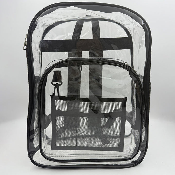 Transparent PVC backpack, waterproof, lightweight