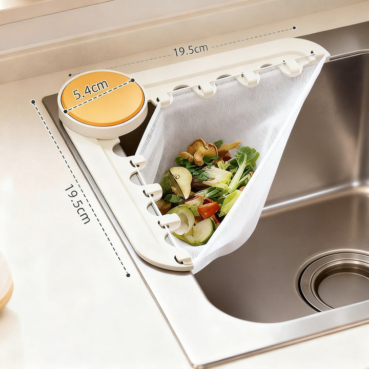 Sink filter sieve with suction cup
