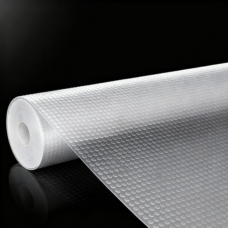 Drawer mat with knobs, self-adhesive