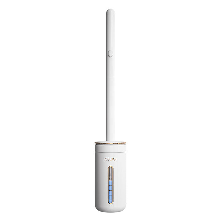 Toilet brush with interchangeable heads