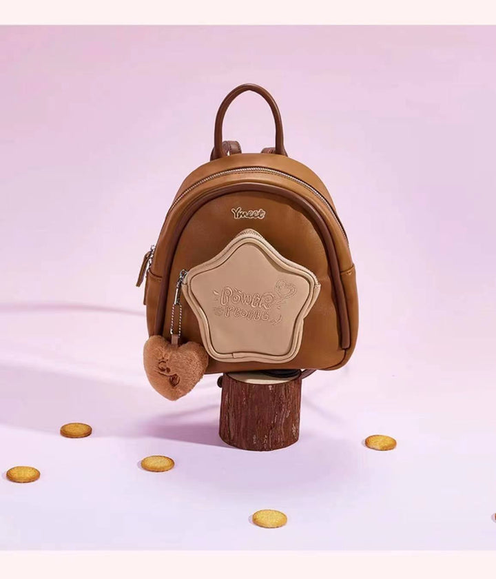 Mini-backpack with five-star design