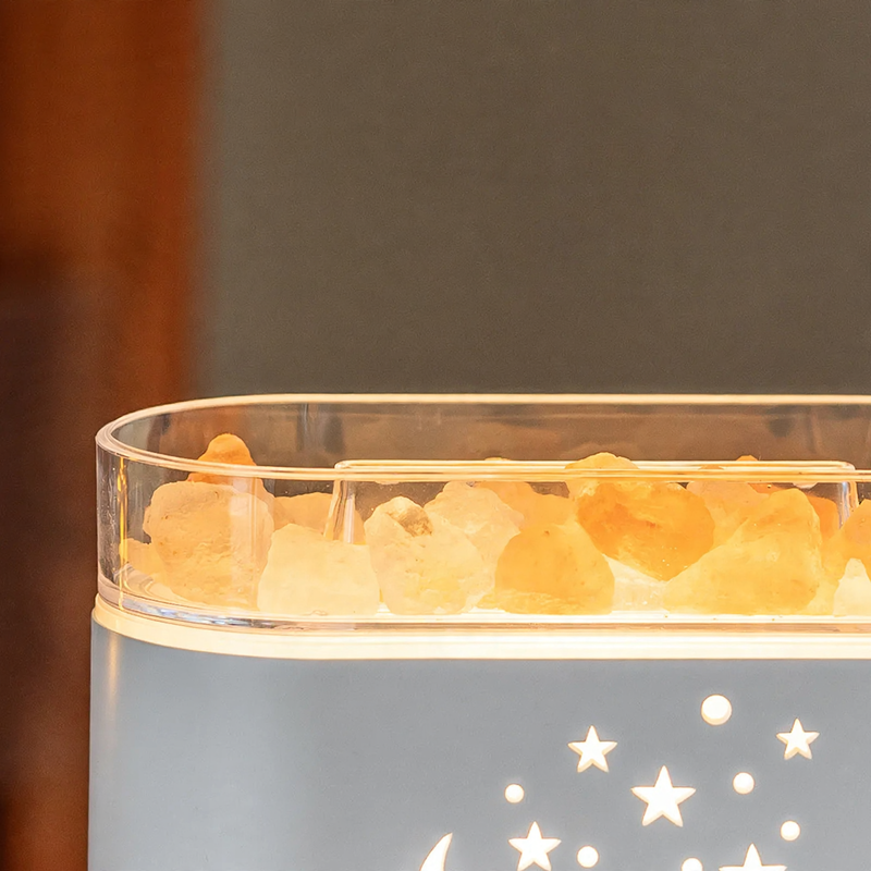 Crystal Salt Diffuser with LED Light and Humidification