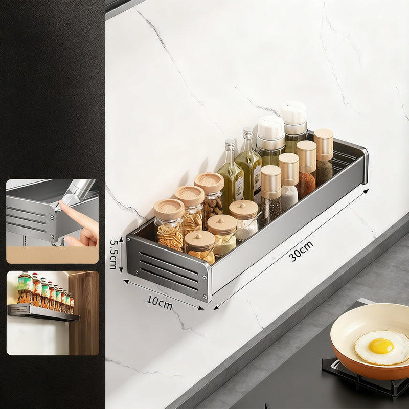 Stainless Steel Kitchen Wall Shelf