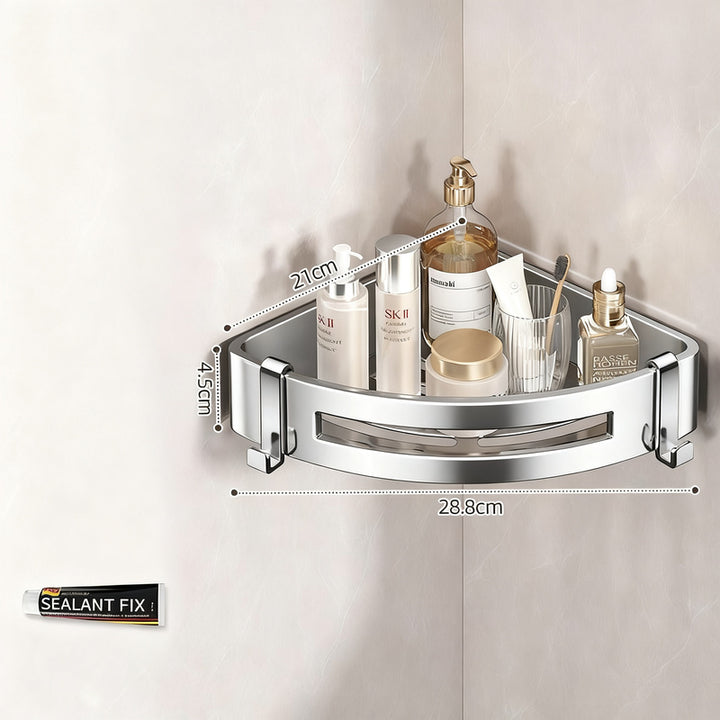 Stainless Steel Corner Basket for Bathroom and Shower