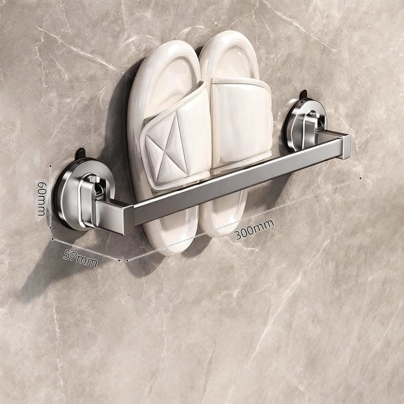 Bathroom slipper holder with suction cup, extendable