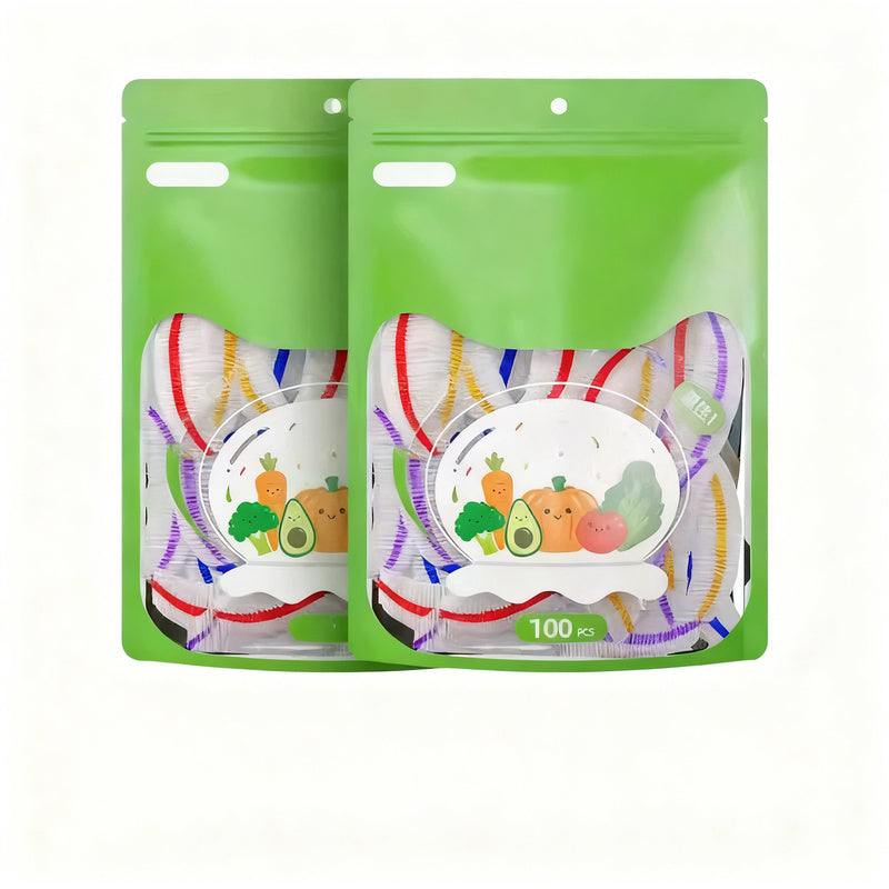 Cling film dispenser with suction cup