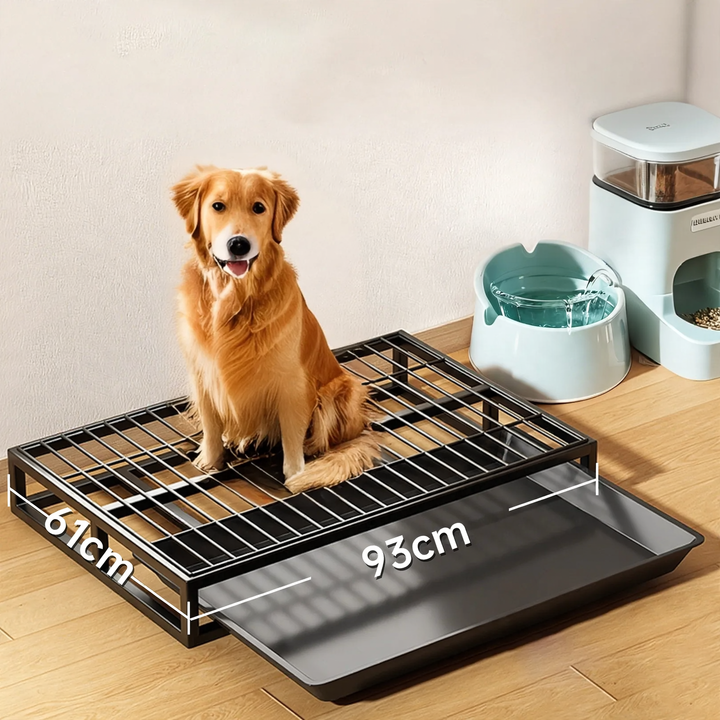 Dog toilet with drawer, PVC