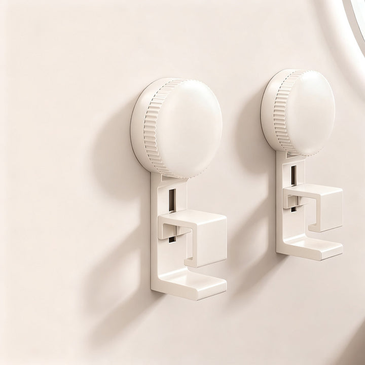 Suction cup sink hook, height adjustable