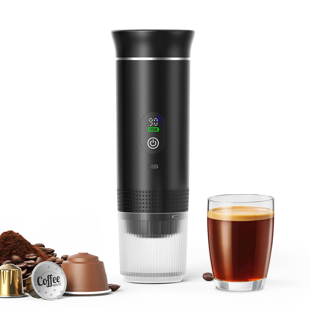 Portable electric coffee grinder