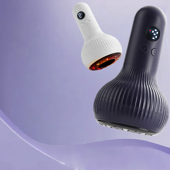 Electric cupping device with Gua-Sha and red light ML-169