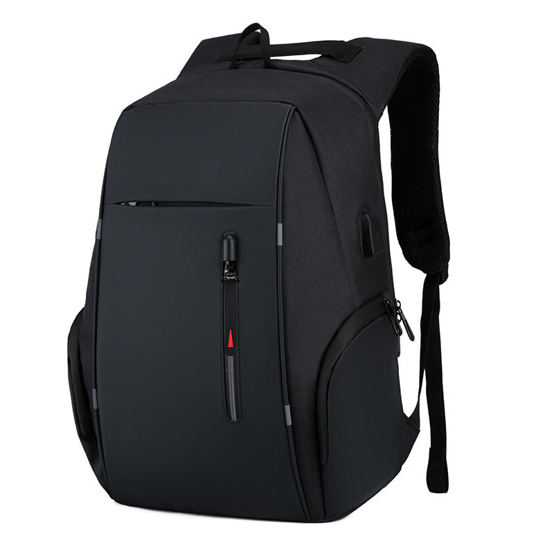 Business backpack with USB, 20–35 L, Oxford fabric