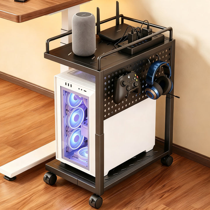 Expandable PC stand made of carbon steel