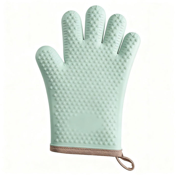 Silicone oven gloves, non-slip, various thicknesses