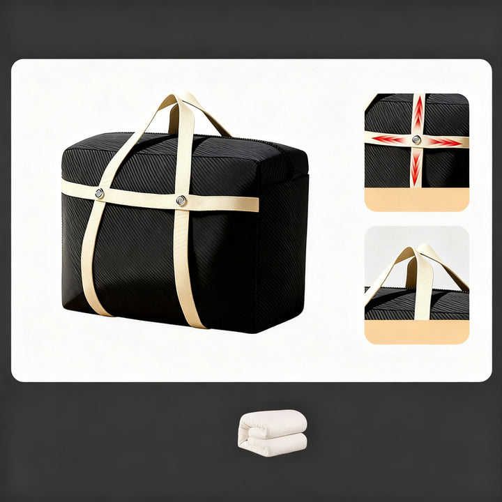 Storage bag for bedding and clothing, waterproof